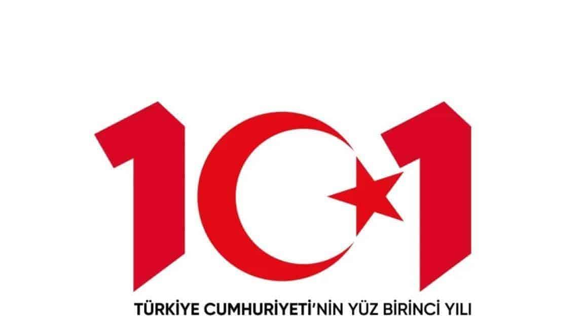 Türkiye Cumhuriyeti’nin 101. yıl dönümü, okulumuzda büyük bir coşkuyla kutlandı. 